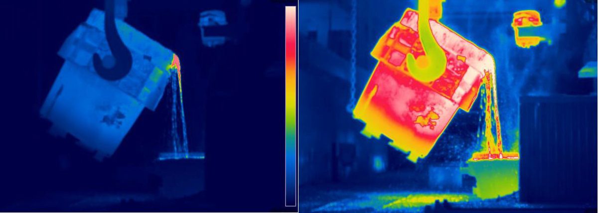 Kamera termowizyjna Fotric - funkcja TWB doskonalsze automatyczne obrazowanie