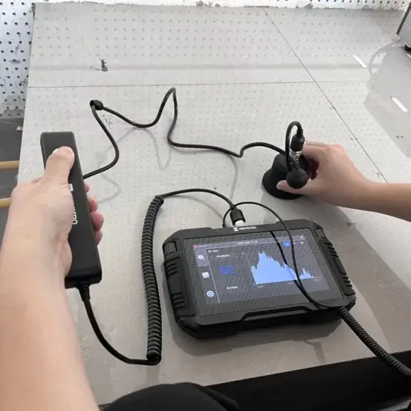 Geofon do wycieków wody, akustyczny lokalizator wycieku Hikmicro AD21 to urządzenie do wykrywania przecieków wody pod podłogą i w ścianie. Skuteczne szukanie wycieku w instalacji wody i CO.