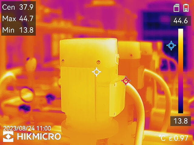 Kamera termowizyjna Hikmicro M60 to profesjonalna kamera o wysokiej rozdzielczości do termowizji w budownictwie, instalacjach wodnych i elektrycznych.