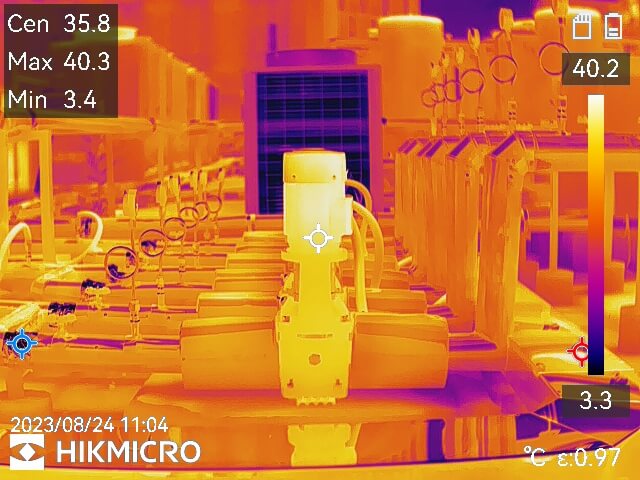 Kamera termowizyjna Hikmicro M60 to profesjonalna kamera o wysokiej rozdzielczości do termowizji w budownictwie, instalacjach wodnych i elektrycznych.