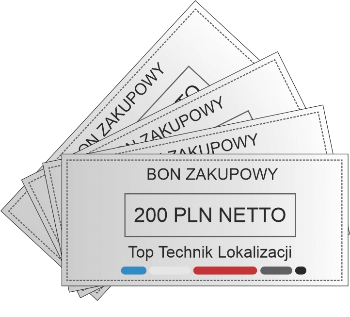 top technik lokalizacji - bon 200